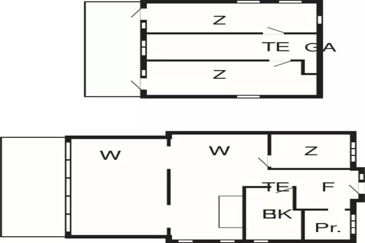8 person holiday home in Præstø-Floor plan