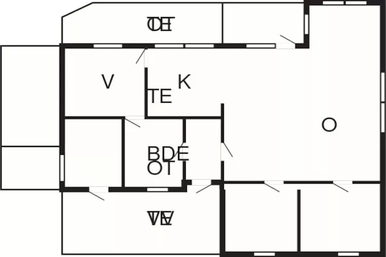 6 person holiday home in Aure-By Traum-Floor plan
