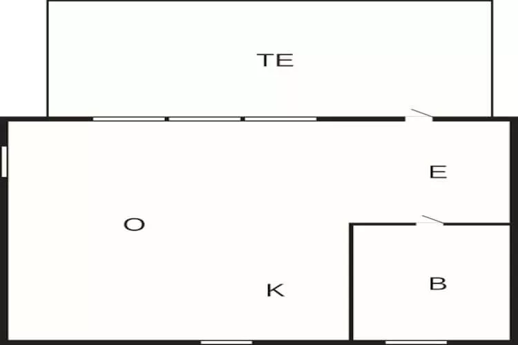 2 person holiday home in VARBERG-By Traum-Floor plan
