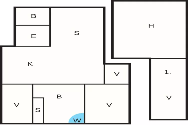8 Personen Ferienhaus in Løkken-By Traum-Grundriss