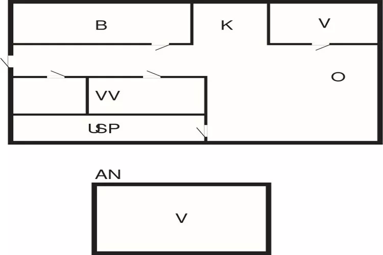 Maison de vacances pour 6 a BERGKVARA-By Traum-Plan