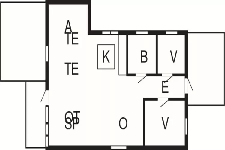 Maison de vacances pour 5 a Jægerspris-By Traum-Plan
