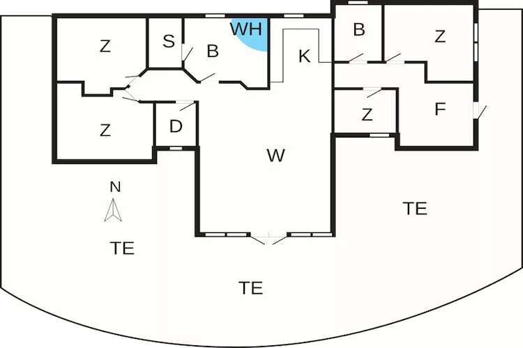 Luxury Spa Retreat by Sea - By Traum Ferienwohnungen-Floor plan
