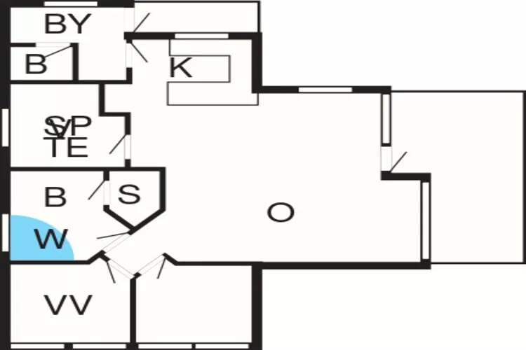 8 person holiday home in Otterup-Floor plan