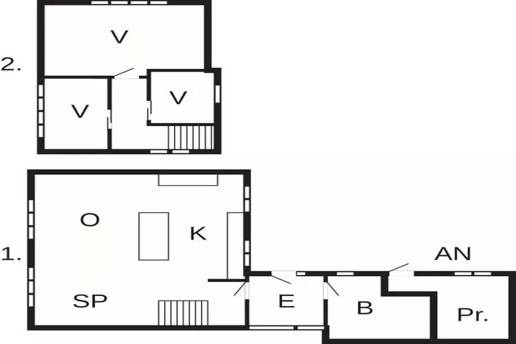 6 person holiday home in Frederikshavn-By Traum-Floor plan