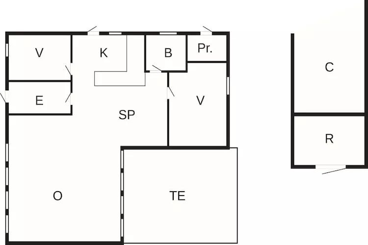 Secluded Retreat by Limfjorden - By Traum Ferienwohnungen-Floor plan