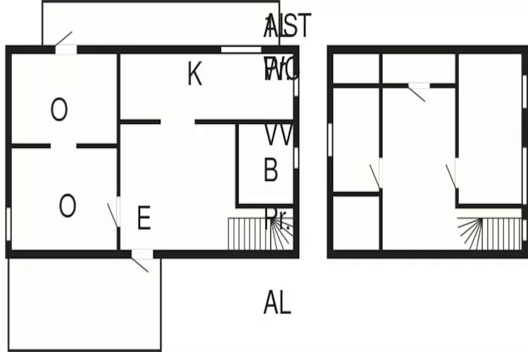 8 Personen Ferienhaus in HOVA-Grundriss