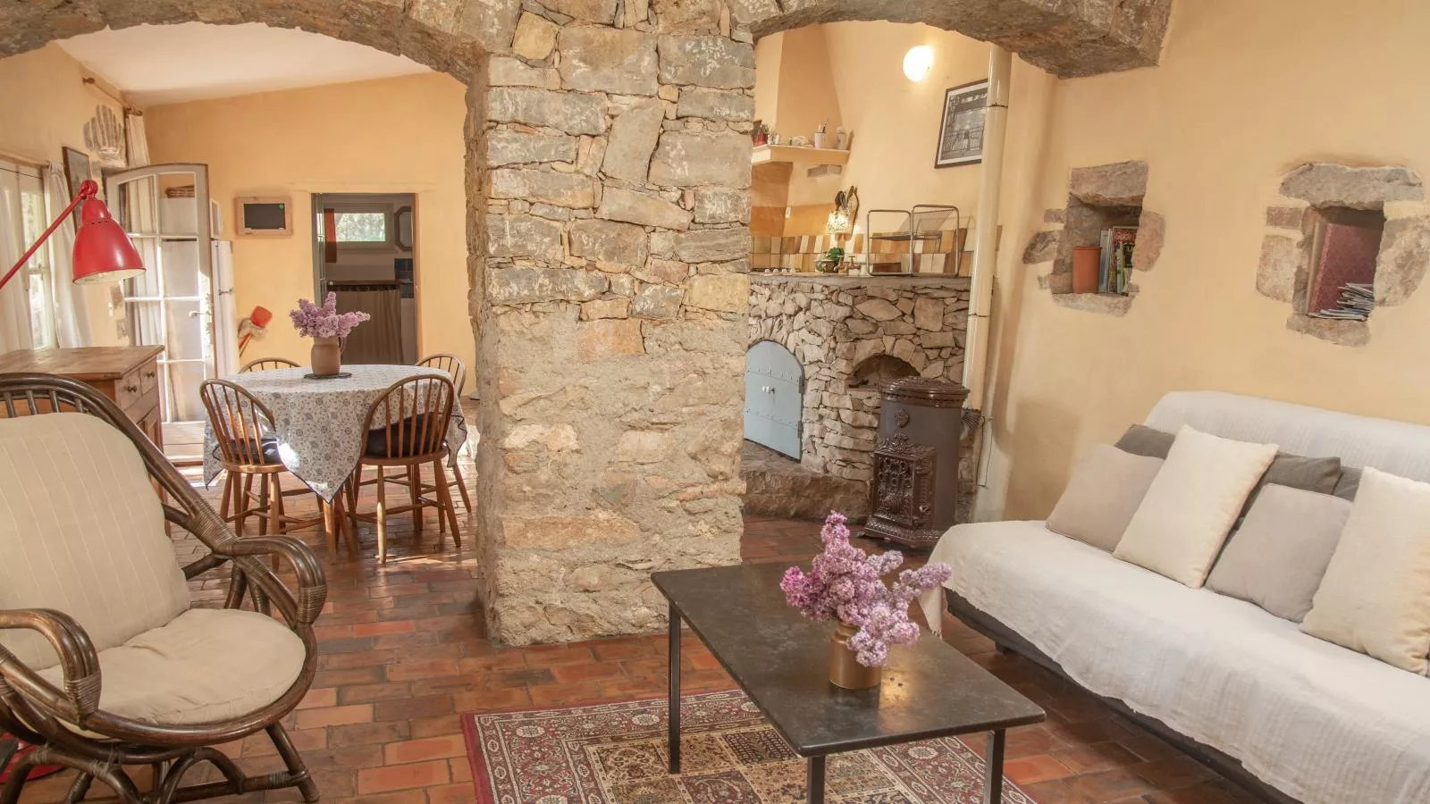 La Bergerie-Living room
