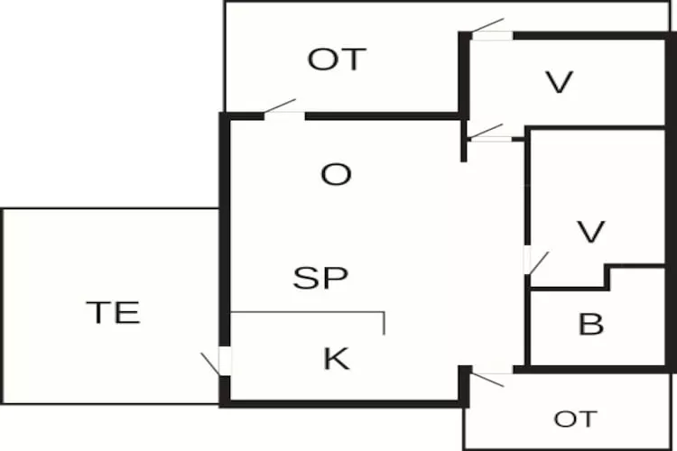 Meeresflucht in Langeland -- By Traum Ferienwohnungen - Grundriss