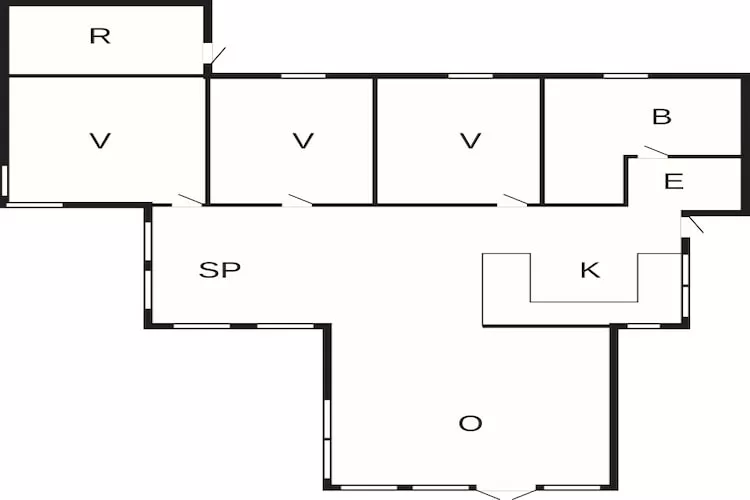 9 person holiday home in Otterup-By Traum-Floor plan