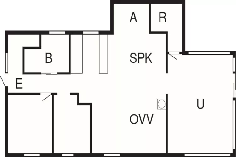 6 Personen Ferienhaus in Ulfborg-By Traum-Grundriss