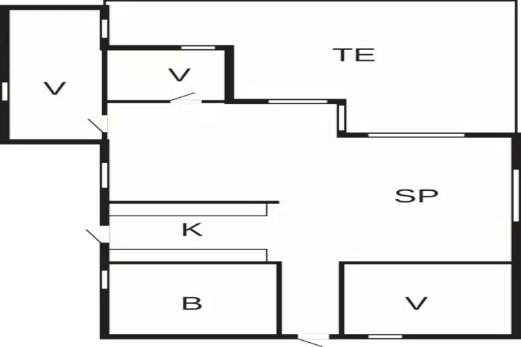 Maison de vacances pour 6 a Lemvig-By Traum-Plan