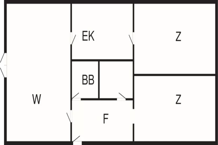Maison de vacances pour 6 a Rudkøbing-By Traum-Plan