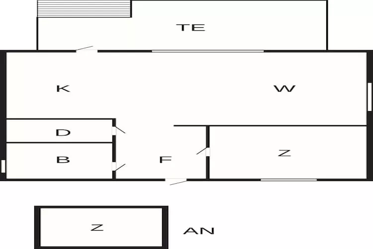 4 person holiday home in Åsljunga-By Traum-Floor plan