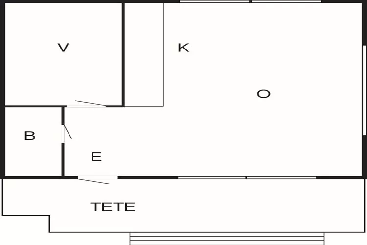 4 person holiday home in ONSALA-By Traum-Floor plan