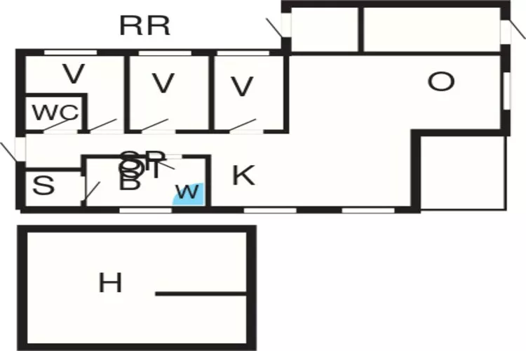 10 person holiday home in Dannemare-By Traum-Floor plan