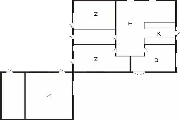 Maison de vacances pour 6 a Grenaa-By Traum-Plan