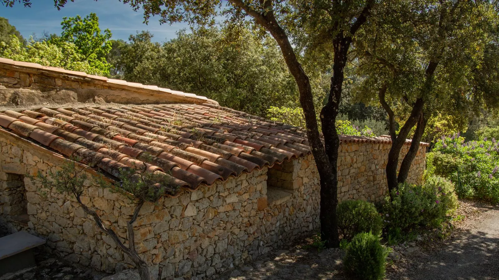 La Bergerie-Exterior in summer