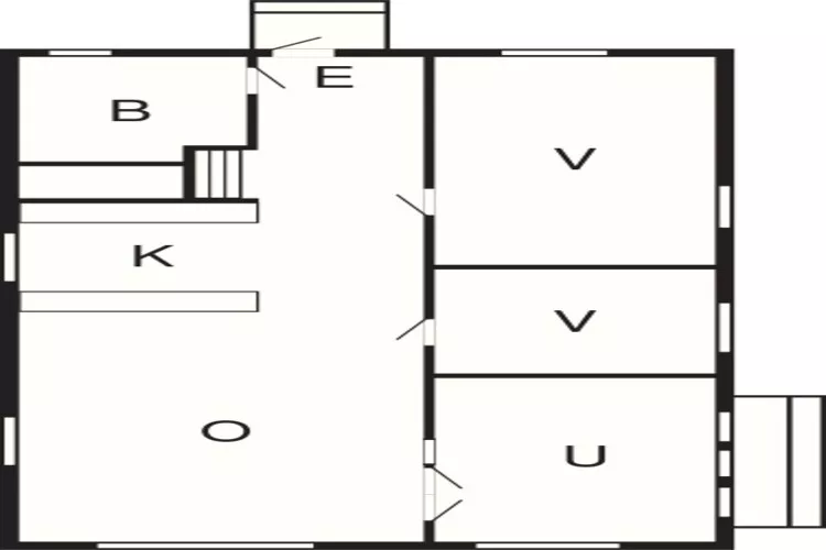 5 person holiday home in GLOMMEN-By Traum-Floor plan
