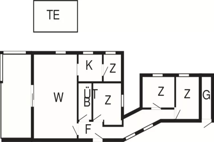 7 person holiday home in Struer-By Traum-Floor plan