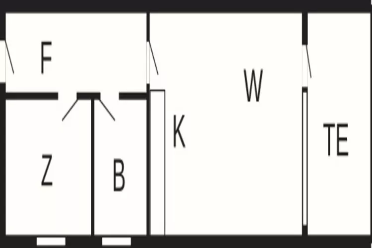2 room w/nature view-Floor plan