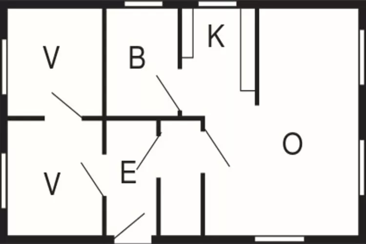 5 person holiday home in ENGAVÅGEN-By Traum-Floor plan