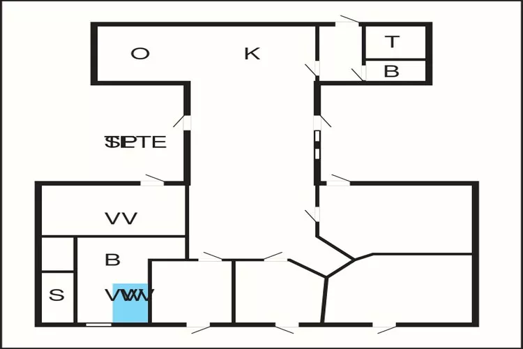 10 Personen Ferienhaus in Harboøre-By Traum-Grundriss