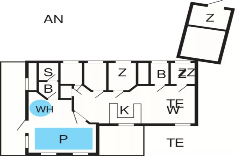 Seaside Retreat with Pool - By Traum Ferienwohnungen-Floor plan