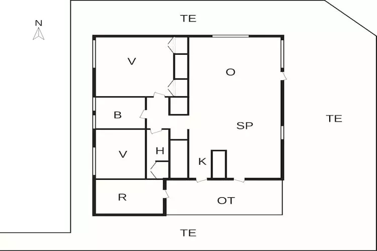 6 Personen Ferienhaus in Aabenraa-By Traum-Grundriss