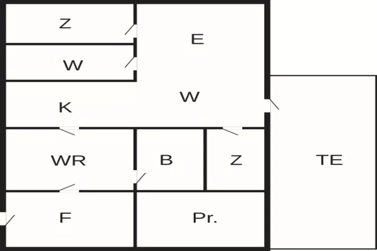 5 person holiday home in Lemvig-By Traum-Floor plan