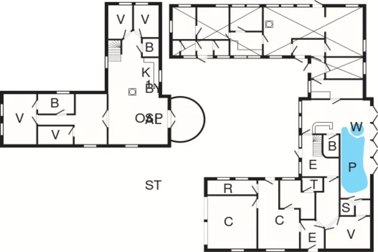 Luxury Retreat with Pool - By Traum Ferienwohnungen-Floor plan