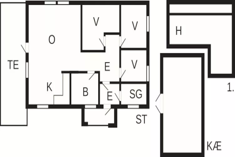 7 person holiday home in Selje-By Traum-Floor plan