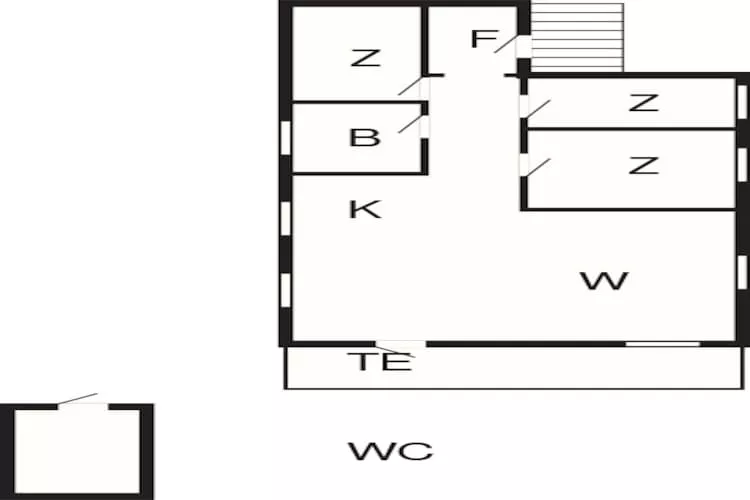 4 person holiday home in Reksteren-By Traum-Floor plan