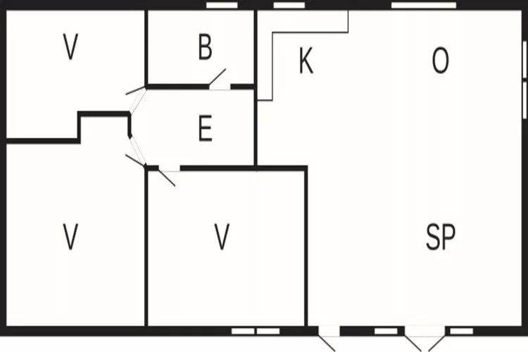 7 person holiday home in Kirke Hyllinge-By Traum-Floor plan