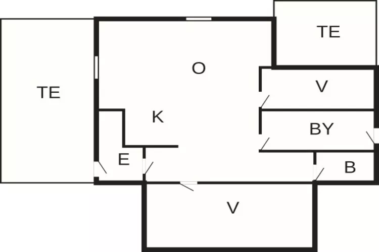 5 person holiday home in HÄSSLEHOLM-By Traum-Floor plan