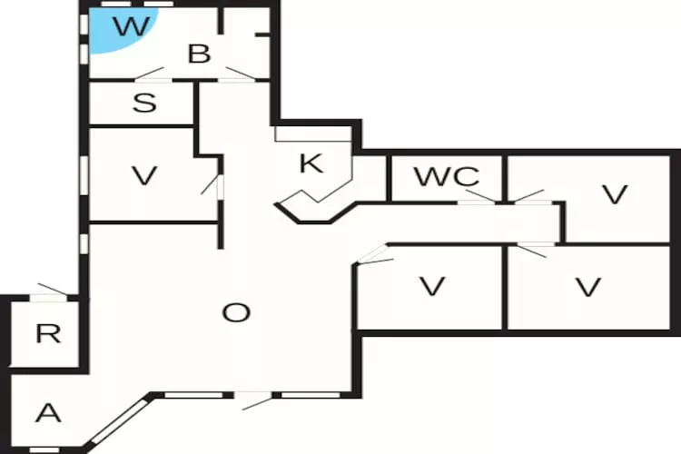 10 person holiday home in Fårvang-By Traum-Floor plan