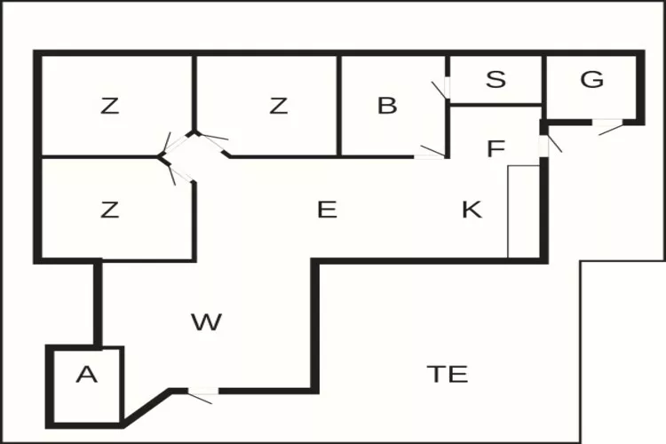 Maison de vacances pour 6 a Nørre Nebel-By Traum-Plan
