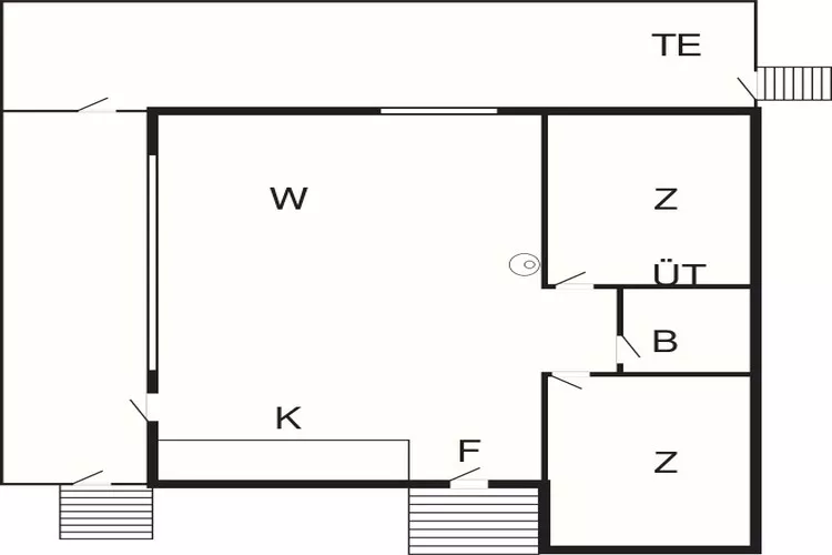 4 person holiday home in HOLSLJUNGA-By Traum-Floor plan