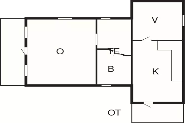 3 person holiday home in VÄSTERVIK-By Traum-Floor plan