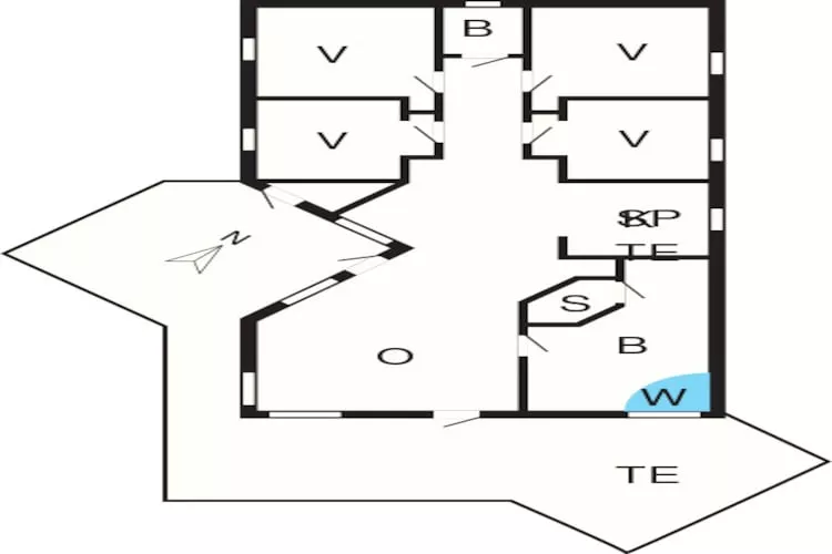 FUGLEKONGEN-Grundriss