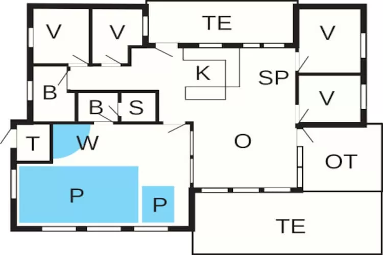 Retraite de luxe avec piscine -- By Traum Ferienwohnungen-Plan
