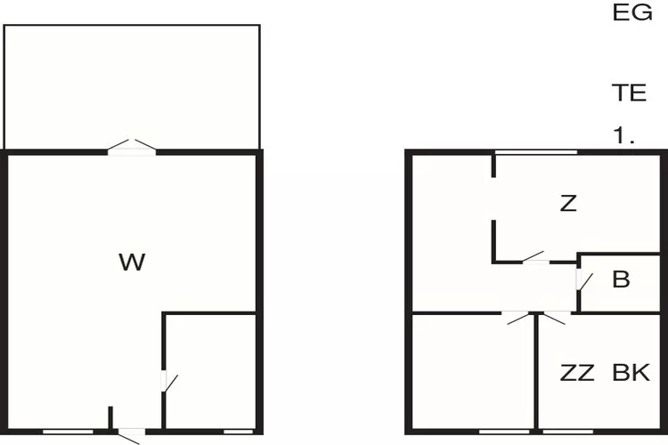 6 person holiday home in Skagen-By Traum-Floor plan