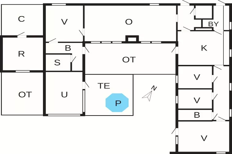 11 person holiday home in SÖLVESBORG-By Traum-Floor plan