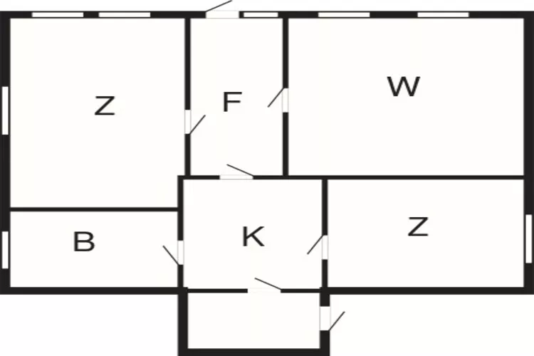 6 person holiday home in lyngdal-By Traum-Floor plan