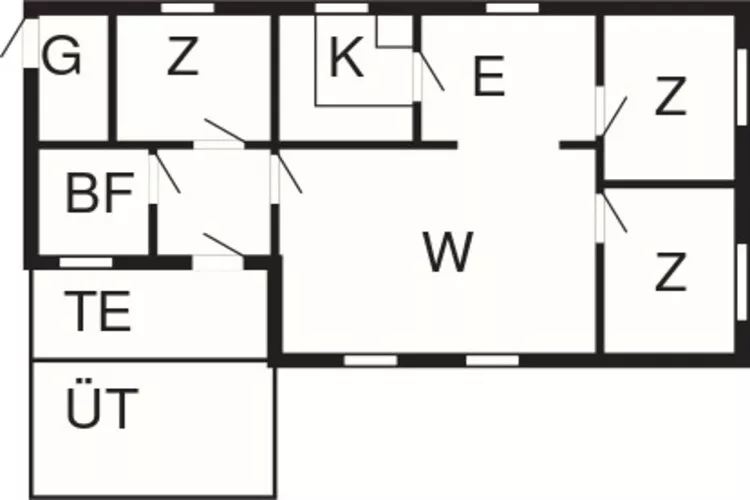 Maison de vacances pour 6 a KÖPINGSVIK-By Traum-Plan