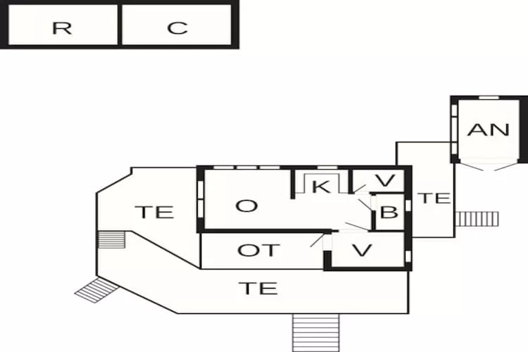 5 person holiday home in Thyholm-By Traum-Floor plan
