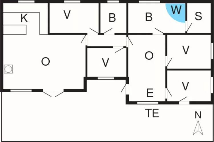 Maison de vacances pour 8 a Hejls-By Traum-Plan