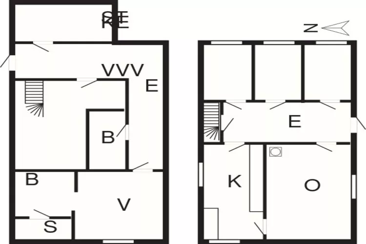 8 Personen Ferienhaus in SÄLEN-By Traum-Grundriss