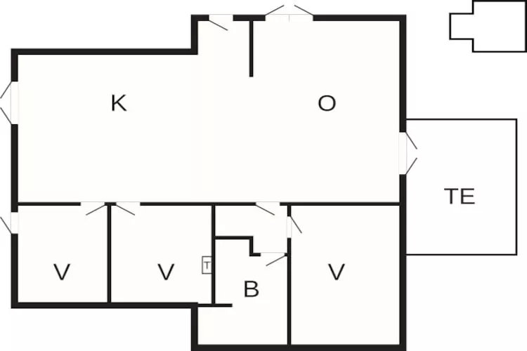 6 person holiday home in Kalundborg-By Traum-Floor plan
