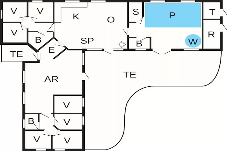 Luxury Retreat with Pool - By Traum Ferienwohnungen-Floor plan